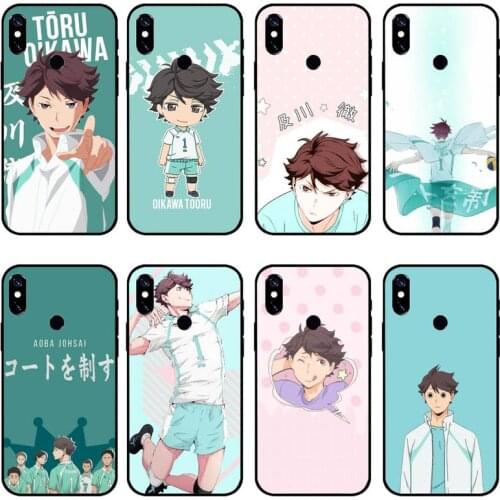 Anime Haikyuu Oikawa Phone Case For Xiaomi Redmi note 7 8 9 pro 8T 9A 9S Mi Note 10 Lite pro