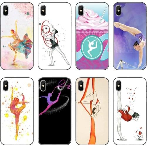 Girl Gymnastics Soft Phone Case For Samsung Galaxy A71 A70 A60 A51 A50 A41 A40 A31 A30 A20E A21S A12 A10 A7 A5 A3