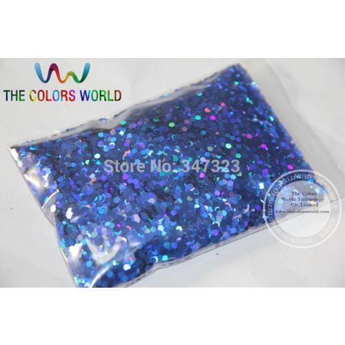 2MM Holographic Royal Blue Color Glitter Sprinkling Sequins for nail art and other DIY accessories