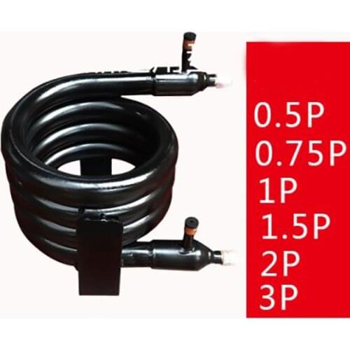 Water-cooled condenser for air conditioning packless water cooled condenser