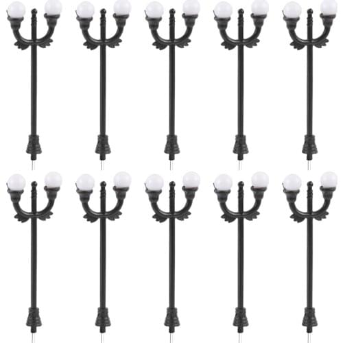 10-part Street Lamp Model for The Layout / Landscape of Outside / Courtyard