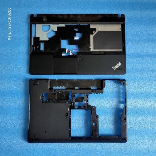 New Original Palmrest Case+ New OEM Bottom Base for Thinkpad E530 E535 04Y1206 Upper Palmrest Cover + OEM Bottom cover