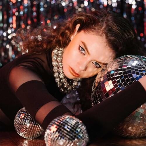 M42 Hip hop Big Round Ball Charm Necklace Bling Jewelry For Gift