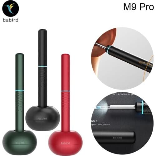 Bebird M9 Pro Smart Visual Ear-Stick Endoscope Portable Light LED Dig Flash Light 300mAh Magnetically Charged Base