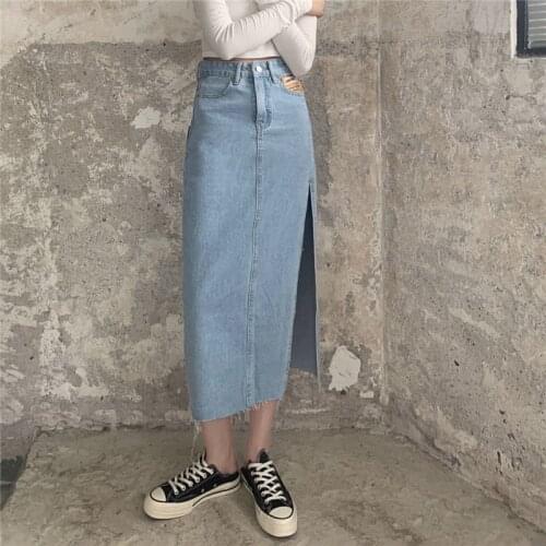 Юбки-карандаши с разрезом Toskort China At AliExpress