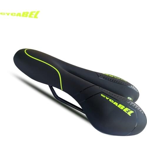 CYCABEL Ultralight Soft Mtb Cycling Spare Part Road Mountain Bike Seat Shock Absorbing Hollow Bicycle Saddle Bicycle Accessories