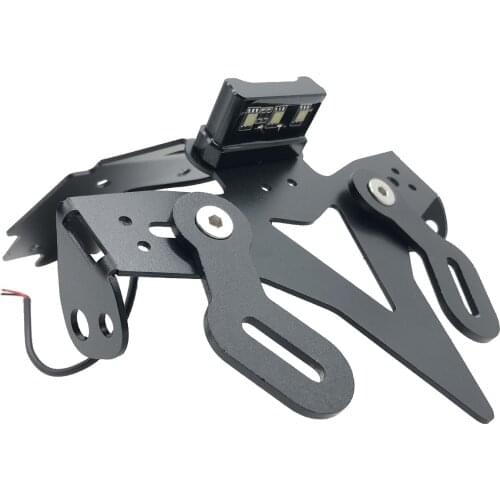 Rear License Plate Frame Holder Tail Light Fits for SUZUKI GSXS1000/F Iron Replace