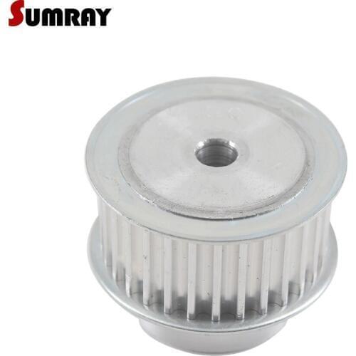 SUMRAY 5M 32T Timing Pulley 8/10/12/14/15/16/17/18/19/20mm Inner Bore Motor Pulley 16/ 21mm Belt Width Timing Belt Pulley