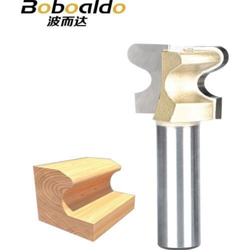 1pcs 1/2 Shank Router Bits for wood double finger bit Woodworking Tools two Flute endmill milling cutter wood cutting