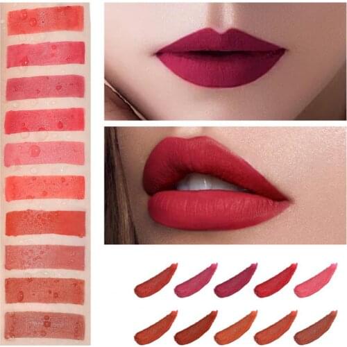 2.8ml Lip Gloss Lacquer Fine Long-lasting Matte Natural Gloss Labial Korean Liquid Lipstick Gloss Lip Makeup Tools