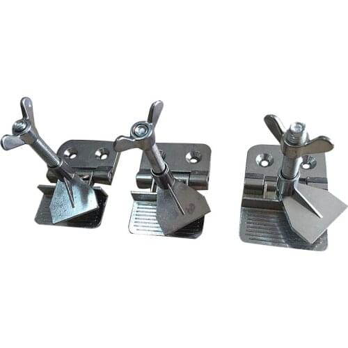 2pcs Double-Buret Metal Clamp Silk Screen Printing Equipment Double-Buret Clamp Screen Printing Plate Attaching Clamp