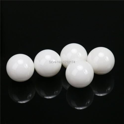 29/64"11.509mm ZrO2 Zirconia Oxide Ceramic Ball G10 10pcs for valve ball,bearing, homogenizer,sprayer,pump 11.509mm ceramic ball