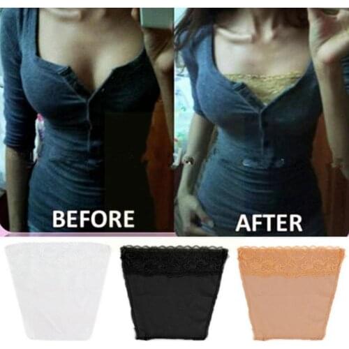 3 Pcs Lace Lace-up Anti-light Corset Bandeau Ladies Top Plastic Piece Closure Color Bra Chest Pure Wrap Three Set Buckle