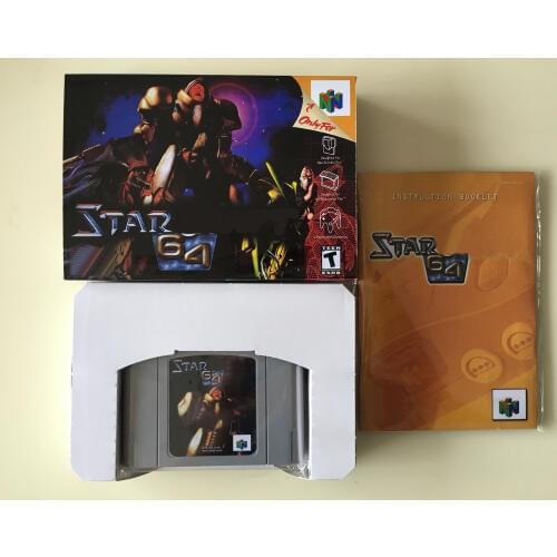 64 Bit Games** Star64 ( English PAL Version!! box+manual+cartridge!! )