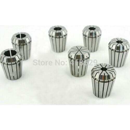 7 PCS ER11 Pro-Quality Spring Collet Set Flexible collet CNC Milling Lathe Tool