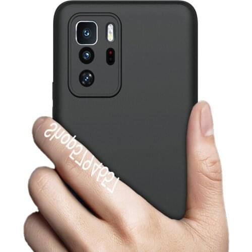 For Redmi Note 10 Ultra Case Slim Soft Silicone Matte Phone Cover For Mi Redmi 10 Ultra Fundas