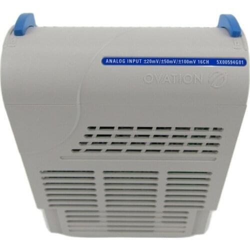 Emerson 5X00594G01 Analog Input Module Used In Good Condition