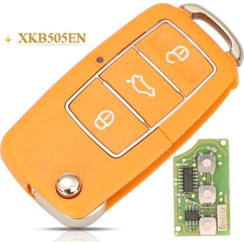 Kutery 3 Buttons XKB505EN Xhorse Wire Universal Remote Key For VVDI Mini Key Tool VVDI2