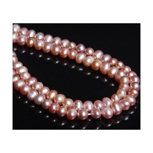 New Arrival Favorite Pearl Loose Beads 4MM Natural Purple Real Freshwater Pearls For Women DIY Jewelry Making Necklace Bracelet