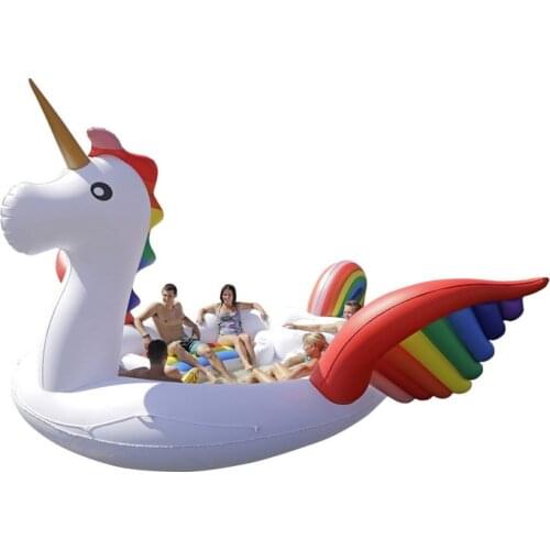 Huge Unicorn Pool Float Giant Inflatable Unicorns Swimming Pool For Pool Party
