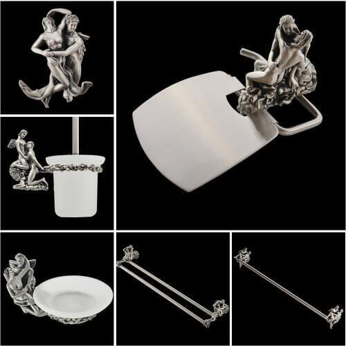 Individuality Creative Romantic Bathroom Toilet Paper Holder Design Waterproof Holder Wall Mounted Bathroom Accessories MB-0810T