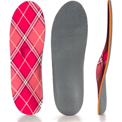 IFITNA High Elastic Insole Promote Foot Blood Circulation Long Station Flat Foot Orthopedic Insole Unisex Shoes