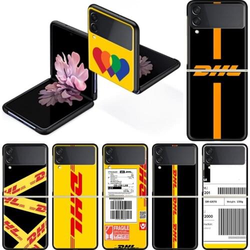 Luxury Case for Samsung Z Flip 3 Silicone Funda For Galaxy ZFlip 3 Hard Cover for Z Flip3 Phone Coque Dhl Express