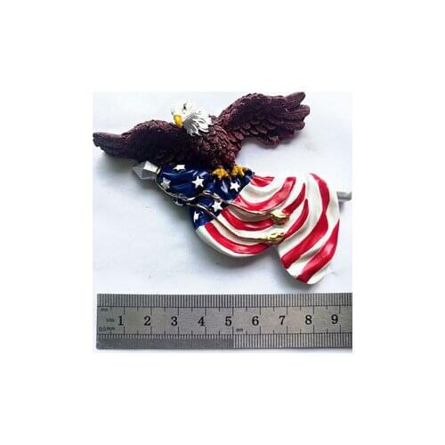 American Eagle Flag Souvenir Fridge Magnet