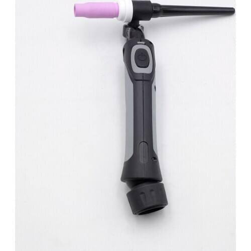 WP-18 WP18 Swivel Rotary Spin Water Cooled TIG Torch Head Burner Hose Argon Welding Machine Accessory 1/4-28 Male Thread