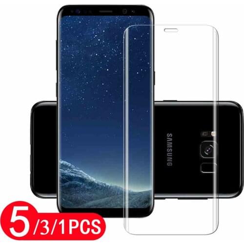 5/3/1Pcs for samsung galaxy note 8 9 10 lite plus pro 20 Ultra tempered glass phone screen protector protective film smartphone