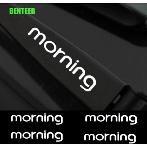 4pcs 4Motin Car Windshield Wiper Sticker For Kia Morning