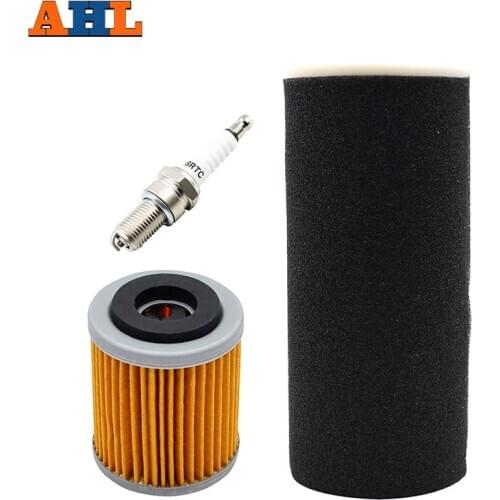 AHL Motorcycle Air Filter & Oil Filter & Spark Plug For YAMAHA Wolverine 350 YFM350 Warrior 350 Raptor 350 Raptor 350 1UY1344002
