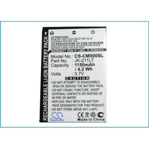 Cameron Sino 1150mAh battery for CASIO Cassiopeia EM500 EM-500 EM500BU EM500GN EM500RD JK-211LT PDA, Pocket PC Battery