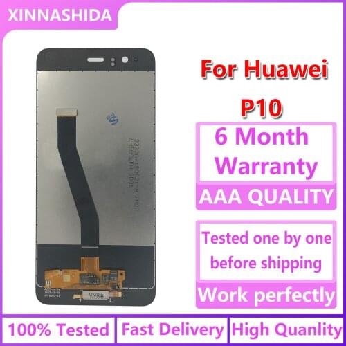 For Huawei P10 LCD Display Touch Screen Digitizer Assembly Replacement VTR-L09 VTR-L10 VTR-L29