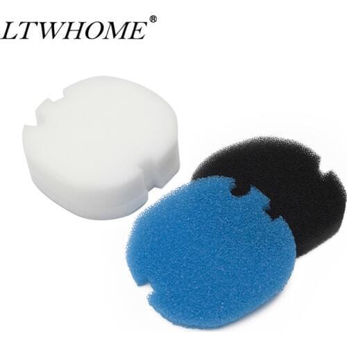 LTWHOME Replacement Coarse Fine Foam Filter Set Fit for AquaManta EFX 300/400 External Filter