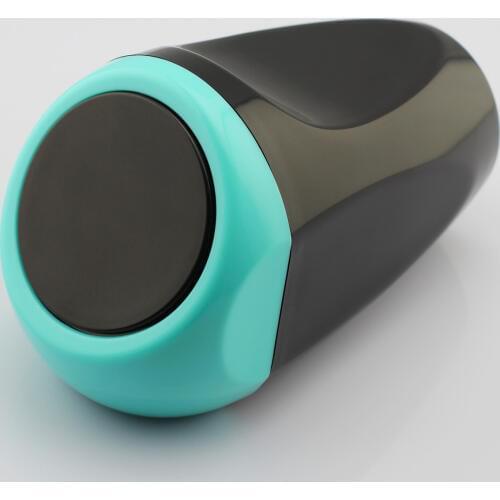 Sky Blue Car Door Slot Styling Interior Trash Bin Storage Bucket Box Can Garbage Rubbish Case Tiding Accessories