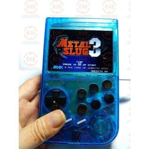 Raspberry Pi gameboy handheld game console with LCL Super HD IPS LCD & Shock joystick it need booking and available in 20 days