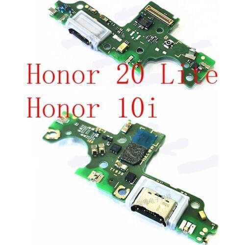 Original For Huawei Honor 20 Lite Honor 10i USB Charging Charger Port Micro Dock Charge Connector Flex Cable Board