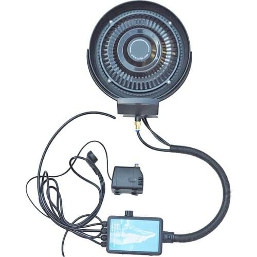 2m Industrial Fan Cooling System 48W Centrifugal Cooling Blower Fan Device with Water Pump Adjustable Mist Fan Cooler Humidifier