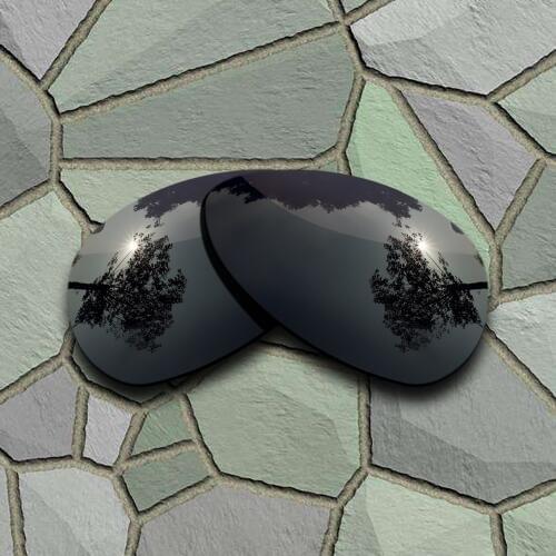 Grey Black Sunglasses Polarized Replacement Lenses for Oakley Crosshair S
