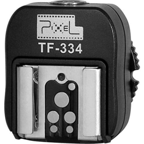 TF 334 With Pc Port Speedlite Black Replacement Converter Photography Hot Shoe Adapter Mount Aluminum Alloy For Sony A7 RX1