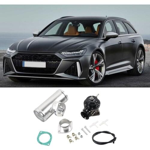 Universal Turbo Splitter Valve Exhaust Valves Engine Valves Parts Turbo Blow Off Valve Fit for Car Recirculating Dump Valve Kit