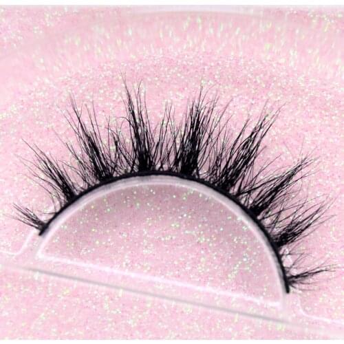 Visofree 13mm Eyelashes Mink Lashes 3D Natural Long Mink Eyelashes Cruelty-free Handmade False Eyelashes Makeup Mink Lashes G05