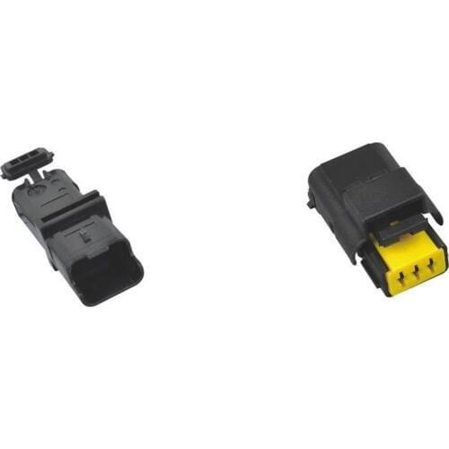 100sets/lot Auto 3 PIN Connector Male and Famale type DJY7037-1.5-11/21 plug Electrical Connector
