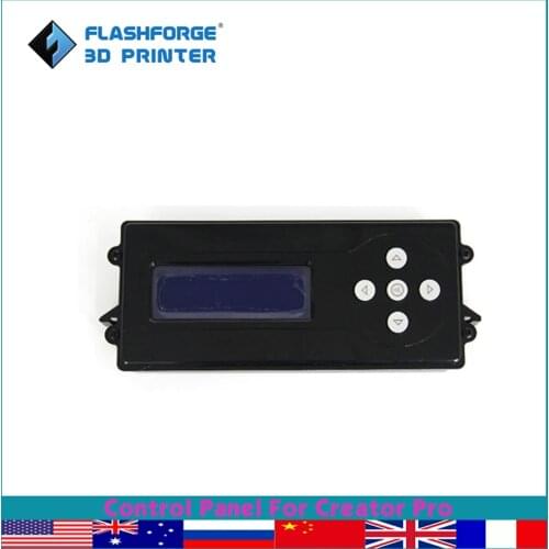 Flashforge 3d Printer Accessories Control Panel Display Screen For Creator Pro Key Screen 3d Printer Parts