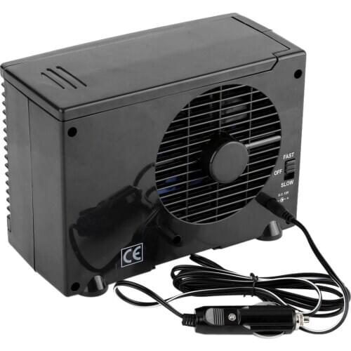 12V Car Air Cooler Evaporative Water Cooling Fan With Non-Slip Mat Two Speeds Car Air Conditioner For Vehicle Truck Ventilation