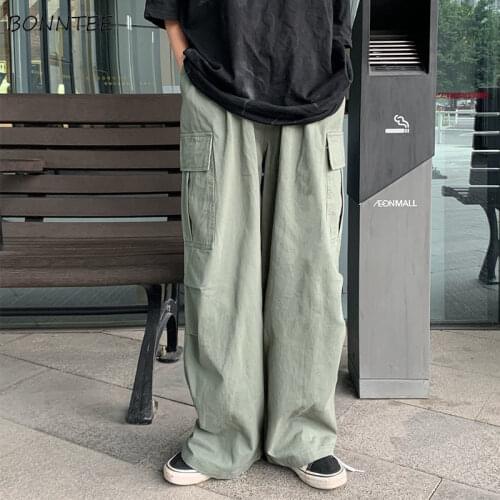 Cargo-Pants Women Loose Harajuku Autumn S-4XL Ins Chic Fashion Pocket Vintage Femme Streetwear Ulzzang Unisex Casual Korean BF