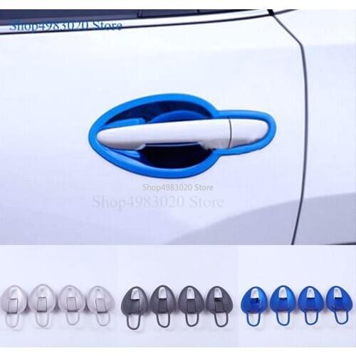 Car Styling Cover Trim Stainless Steel External Outside Door Bowl Stick Frame For Mazda CX-5 CX5 2nd Gen 2017 2018 2019 8PCS