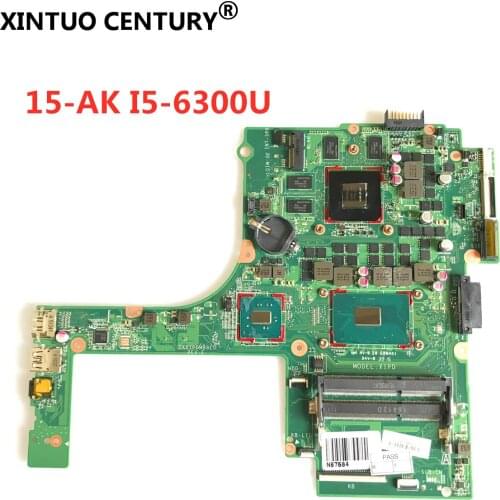 DAX1PDMB8E0 For HP Laptop Motherboard 15-ak001la 15-AK DAX1PDMB8E0 832847-601 832847-501 950M 4GB i5-6300H 100% working