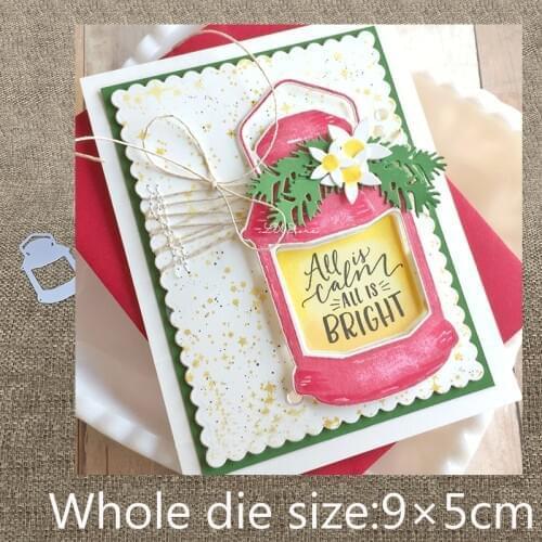 XLDesign Craft Metal Cutting Die cut dies lantern decoration scrapbook Album Paper Card Craft Embossing die cuts